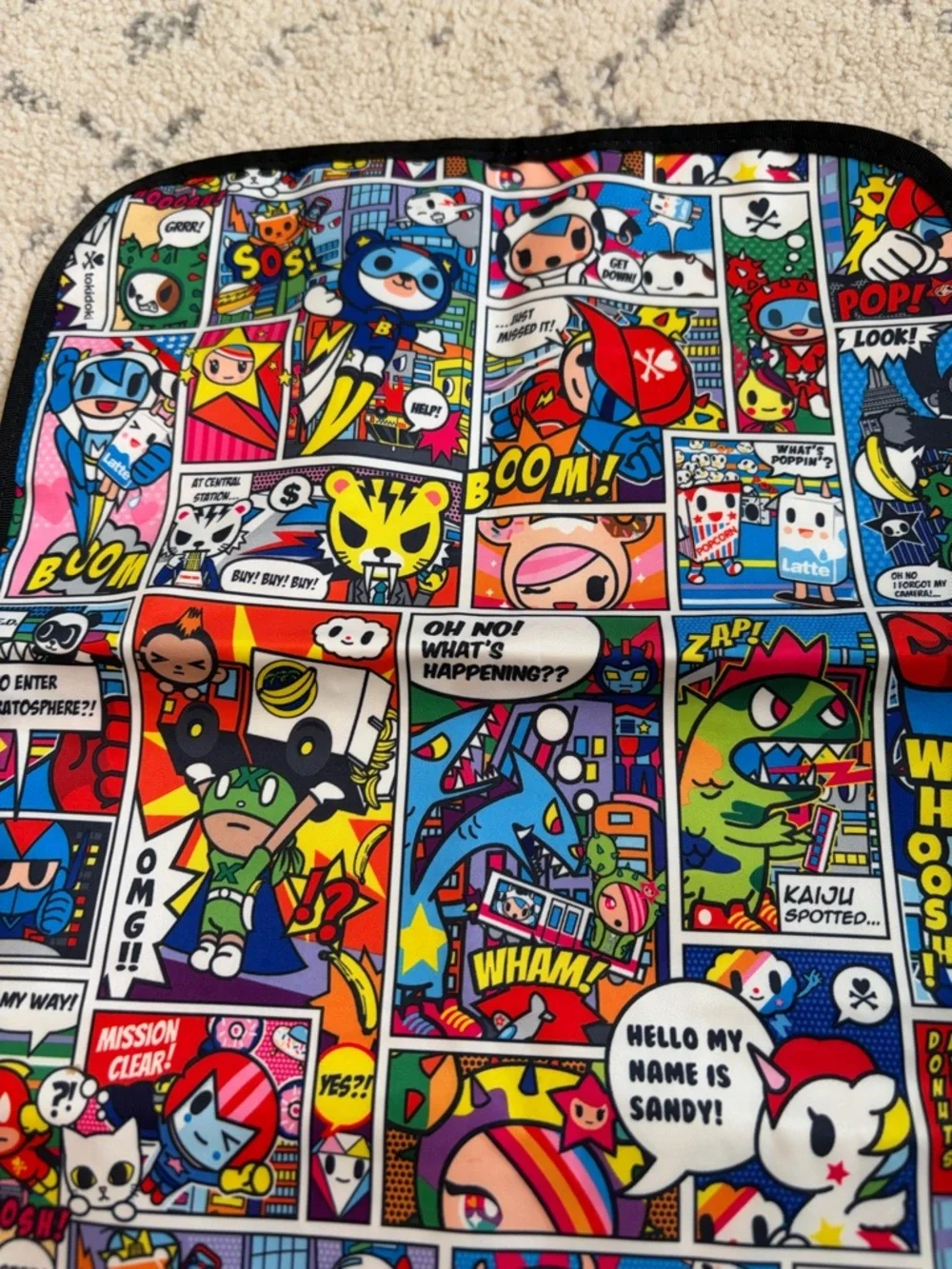 JuJuBe x Tokidoki Light Changing Pad Super Toki